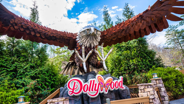 Dollywood welcomes about 4 million visitors per year.