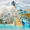 The Splash Cay section of the Great Tides Waterpark on Great Stirrup Cay.