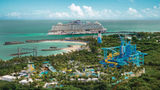 The Great Tides Waterpark opened on Sept. 4 on NCL's private island, Great Stirrup Cay.