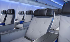 JetBlue has yet to announce initial routes for its domestic first class.