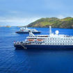 SeaDream Yacht Club's existing ships, the SeaDream I and II, in the Caribbean.