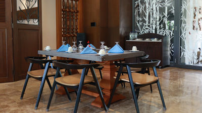 The resort’s newest restaurant serves French classics alongside local Caribbean dishes.