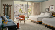 Guestrooms at Romer House Waikiki have a relaxed, residential feel.