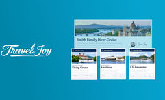 Cruise option comparisons can be shared side by side in a client proposal.