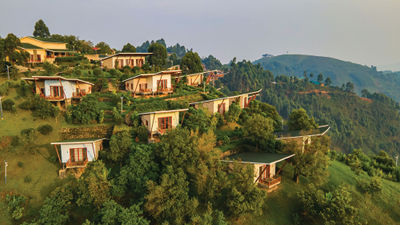 Gorilla Heights Lodge in Uganda, a Newmark Hotels & Reserves property. Banyan has agreed to acquire Newmark.