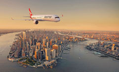 Qantas will fly the New York-Sydney route with Airbus A350-1000 aircraft.
