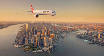 Qantas will fly the New York-Sydney route with Airbus A350-1000 aircraft.