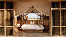 A one-bedroom riverfront villa at Ubuyu, a Banyan Tree Escape in Tanzania, which opened in September.