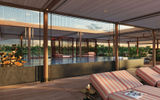 In addition to a sun deck with lounge chairs and a pool, the AmaMaya features a fitness room, outdoor pool and massage rooms.