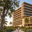 The development includes a 50-room hotel and branded residences.