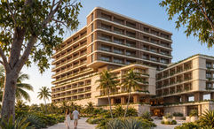 The development includes a 50-room hotel and branded residences.