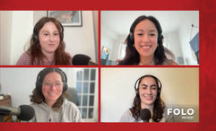 Travel Weekly editors, clockwise from top left: River cruise editor Brinley Hineman, hospitality editor Christina Jelski, cruise editor Teri West and Folo host Rebecca Tobin.