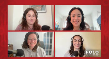 Travel Weekly editors, clockwise from top left: River cruise editor Brinley Hineman, hospitality editor Christina Jelski, cruise editor Teri West and Folo host Rebecca Tobin.