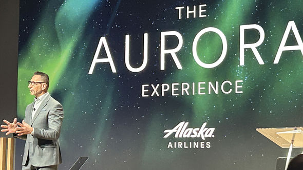 Alaska Air Group CEO Ben Minicucci talks about Alaska Airlines' new Aurora business class.