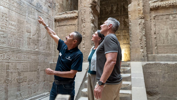 Shore excursions will be led by qualified Egyptologists. Shore excursions will be led by qualified Egyptologists.