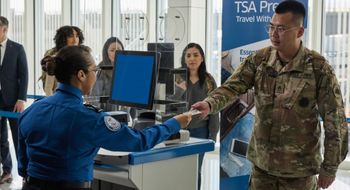 TSA called the removal of chairs for working officers a "welcome change that reinforces both our security posture and our commitment to hospitality."