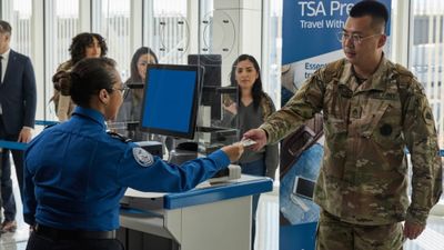 TSA called the removal of chairs for working officers a "welcome change that reinforces both our security posture and our commitment to hospitality."