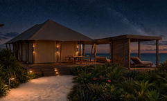 The hotel is now accepting reservations for beachfront suites.
