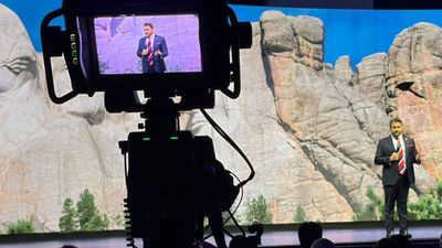 Nick Adams at the World Travel & Tourism Council's Global Summit in Valletta, Malta.