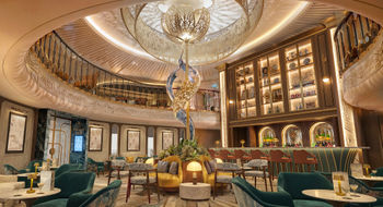 The theme of Bar 1873 will vary by ship.