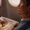 Delta One's new food menus were created by chef Simon Hulstone, who led a Michelin-star restaurant for 20 years.