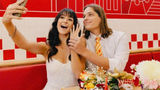 There are two Five Guys restaurants in Las Vegas where couples can get married.
