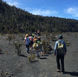 The Halemaumau Trail on the floor of Kilauea caldera was one of the trails closed.