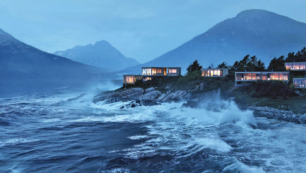 Outdoor brand Norrona will open its first lodge on Norwegian island Andorja. Outdoor brand Norrona will open its first lodge on Norwegian island Andorja.