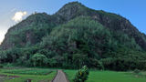 Visitors can hike the first two miles of the Kalalau Trail.