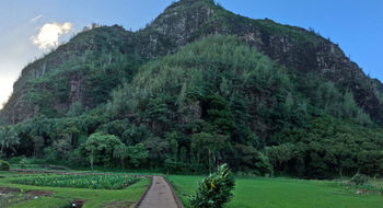 Visitors can hike the first two miles of the Kalalau Trail.