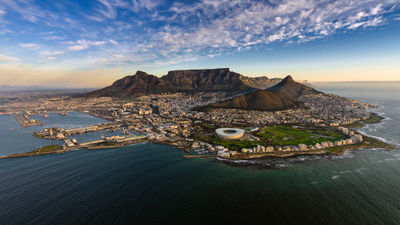 Cape Town, South Africa. United Airlines is seeking regulatory approval to launch service between Washington Dulles and Cape Town.