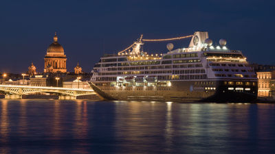 St. Petersburg is a popular port call on Baltic cruises.