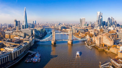 London's skyline.