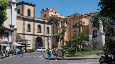 The mayor of Sorrento, Italy, recently signed an ordinance prohibiting people from appearing in public bare-chested or in revealing swimwear.