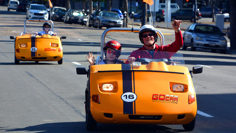 GoCar Tours has been operating in a handful of cities across the U.S. for years, including San Francisco and San Diego (pictured).