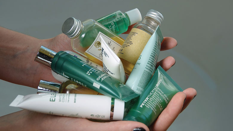 California and New York are among the states that have passed bans on single-use toiletries at hotels.