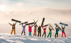Young people have dropped as a proportion of U.S. ski areas visitors.
