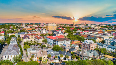 CosmoTrip trip itineraries at launch included destinations such as New York, West Hollywood, Calif.; and Charleston, S.C., pictured.