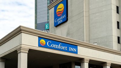 Comfort Inn is a Choice Hotels brand. Choice has dropped a hostile takeover bid for Wyndham Hotels & Resorts.
