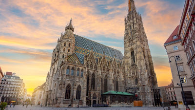 According to the carrier, this is the first time there will be nonstop flights between the two cities. Pictured, St. Stephen's cathedral, Vienna.