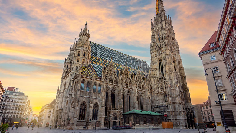 According to the carrier, this is the first time there will be nonstop flights between the two cities. Pictured, St. Stephen's cathedral, Vienna.