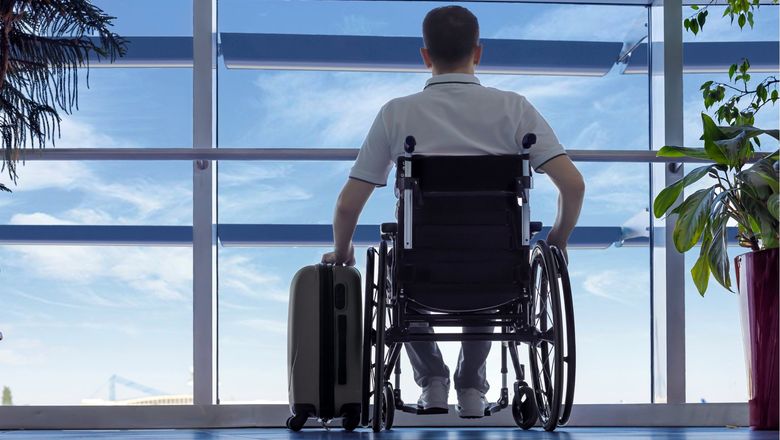 U.S. airlines damage wheelchairs at a much higher rate than they damage baggage, in part because some chairs don't fit through the cargo door in an upright position or can't be secured in cargo holds.