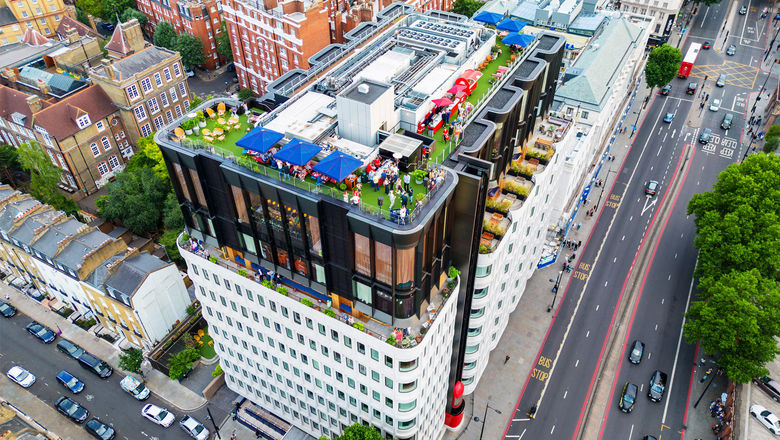 The Standard hotel in London.