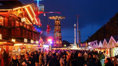 The Magical Paris & Festive Seine River Cruise will explore Christmas markets in Paris. Pictured, the Tuileries Garden market.
