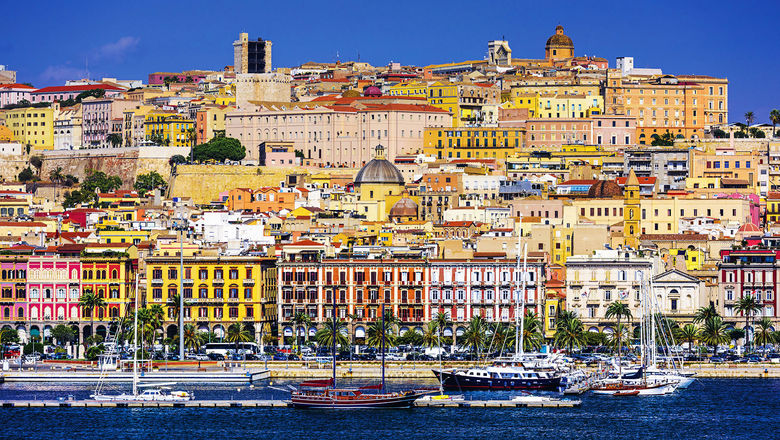 Cagliari is the capital of the island of Sardinia.
