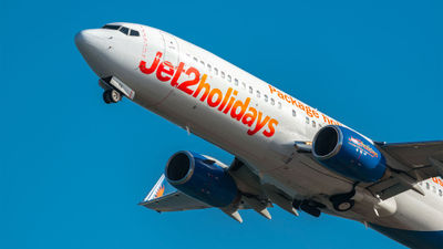 A Jet2holidays jet. The U.K. travel packager created an ad, which inspired a social media meme.