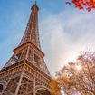 The Eiffel Tower informed visitors in a statement it was closed due to nationwide strikes.
