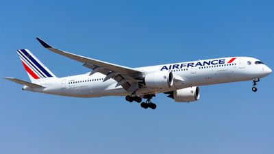 Air France will use an Airbus A350 on the Paris-Las Vegas route.