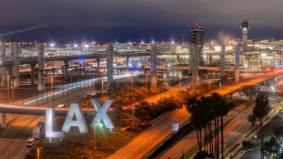 The Terminal 5 project is part of a $30 billion capital improvement program at LAX.