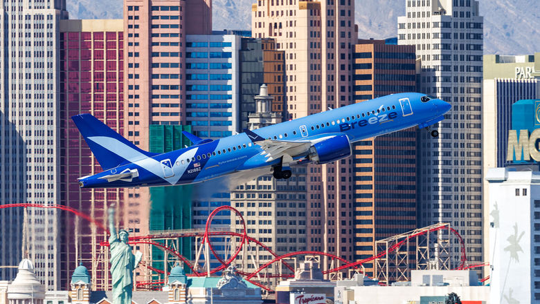 The airline's four status levels are Breezy 1, Breezy 2, Breezy 3 and Breezy Club.
